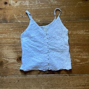 Japna - white tank top (XS)